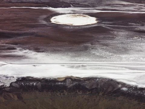Land Craters Stock Photos