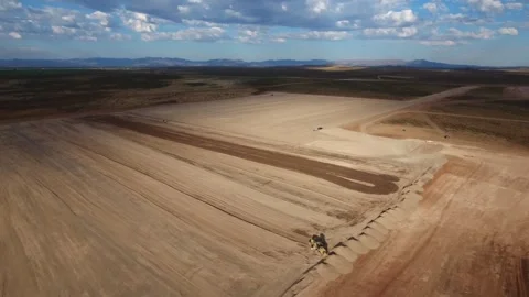 Land Developing in the Texas Oilfields Stock Footage 331886330