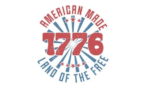 Land of the Free Stock Illustration