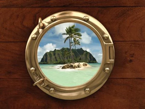 Land ho! Foto stock