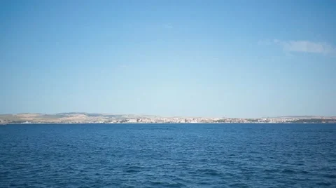 Land on Horizon Stock Footage 53288292