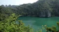 Land Locked Lagoon, Aerial View Of Mu Ko Ang Thong, Exotic Island, Thailand HD Footage