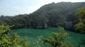 Land Locked Lagoon, Aerial View Of Mu Ko Ang Thong, Exotic Island, Thailand HD Footage