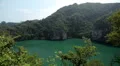 Land Locked Lagoon, Aerial View Of Mu Ko Ang Thong, Exotic Island, Thailand HD Footage
