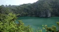 Land Locked Lagoon, Aerial View Of Mu Ko Ang Thong, Exotic Island, Thailand HD Footage