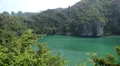 Land Locked Lagoon, Aerial View Of Mu Ko Ang Thong, Exotic Island, Thailand HD Footage