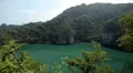 Land Locked Lagoon, Aerial View Of Mu Ko Ang Thong, Exotic Island, Thailand HD Footage