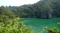 Land Locked Lagoon, Aerial View Of Mu Ko Ang Thong, Exotic Island, Thailand HD Footage