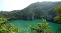 Land Locked Lagoon, Aerial View Of Mu Ko Ang Thong, Exotic Island, Thailand HD Footage