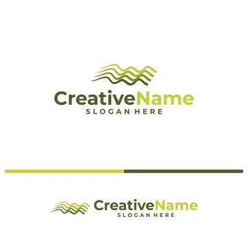 Land logo vector template. Creative Land logo design concepts Иллюстрация