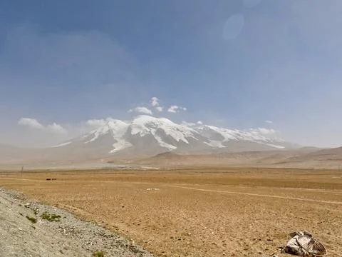 Land Patterns in Kashgar Stock Photos