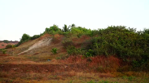 Land with plain and mount 스톡 동영상 65909390