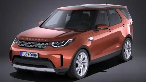 Land Rover Discovery 2017 3D Model