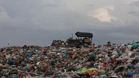 Landfill Stock Footage 129837191
