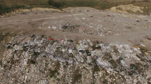 Landfill In Forest Stock-Footage 64066768