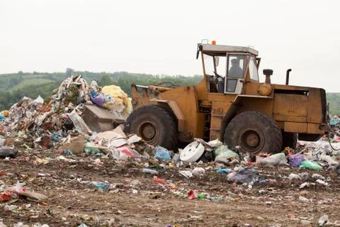 Landfill Foto stock
