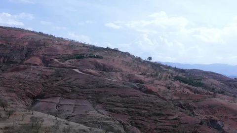 Landforms of Rif Morocco Stock Footage 122738627