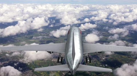 Landing of aircraft. Stock Footage 45589864