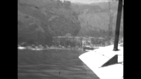 Landing In Avalon 1931 Stock Footage 269040146