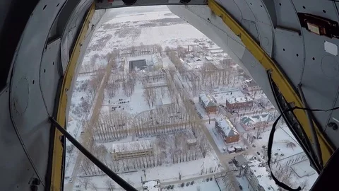 Landing of cargo Video stock 102952270