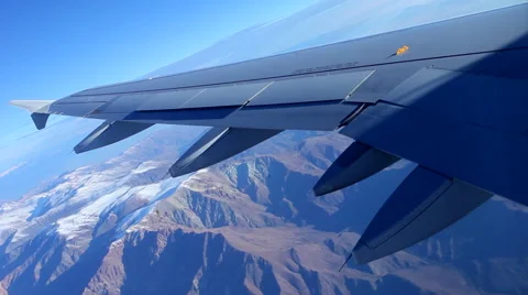 Landing in Chile Stock Footage 41877638