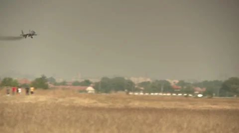 Landing Stock Footage 21760202