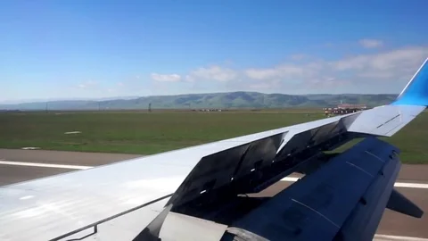 Landing Stock Footage 76884015