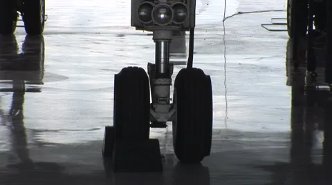 Landing gear Stock Footage 7136015