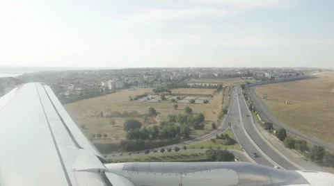 Landing to Istanbul Stock Footage 8608192