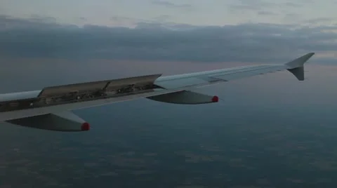 Landing at night - HD Stock Footage 21935369