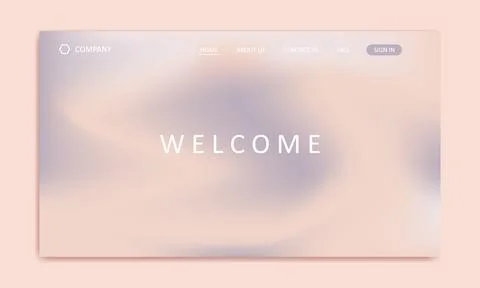 Landing page gradient mesh texture abstract background Stock Illustration