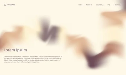 Landing page gradient mesh texture abstract background design Stock Illustration
