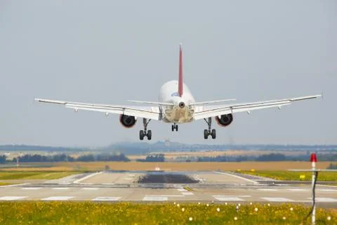 Landing Foto stock