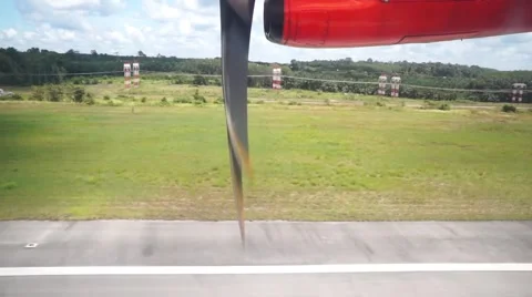 Landing in Phuket Stock Footage 54065512