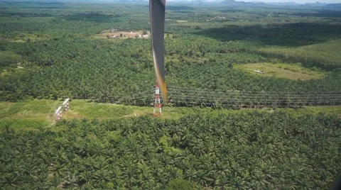 Landing in Phuket Stock Footage 54065709