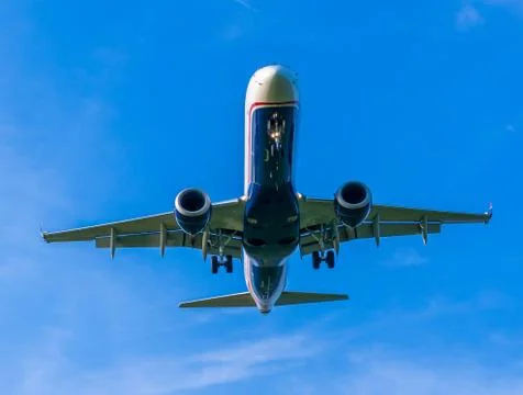 Landing Plane Stock Photos