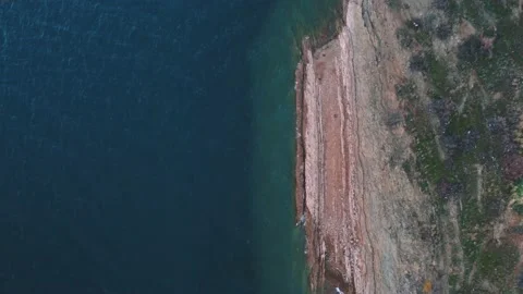 Landing On The Rocky Beach Stock Footage 168969115