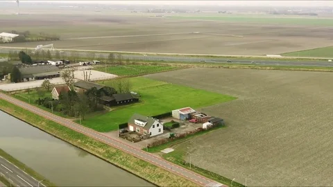 Landing in Schiphol 動画素材 74479268