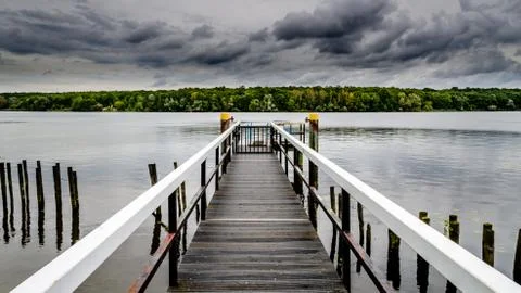 Landing Stage Foto stock