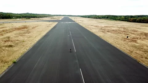 Landing strip Stock Footage 260570132