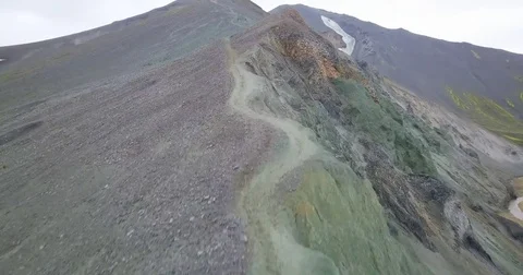Landmannalaugar mountain 스톡 동영상 84764157