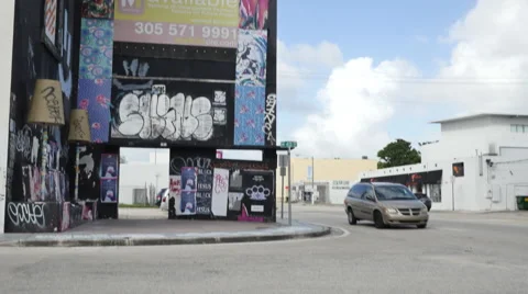 Landmark design district Miami Vídeo Stock 57293495