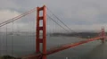 Landmark Iconic Golden Gate Bridge, Cars Traffic, San Francisco Bay Area Skyline HD Footage