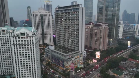 Landmark Jakarta Video stock 287076683