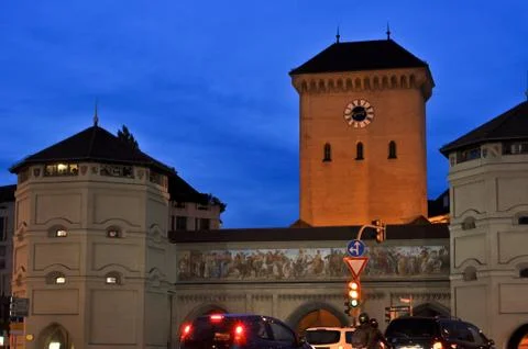 Landmark. munich. germany Stock Photos