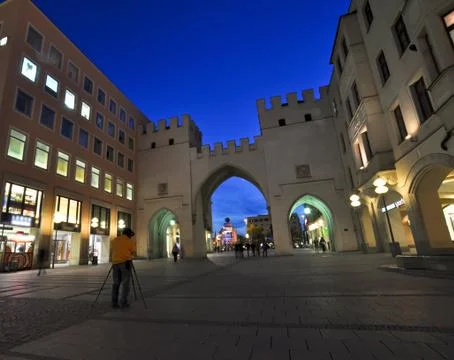 Landmark. munich. germany Stock Photos