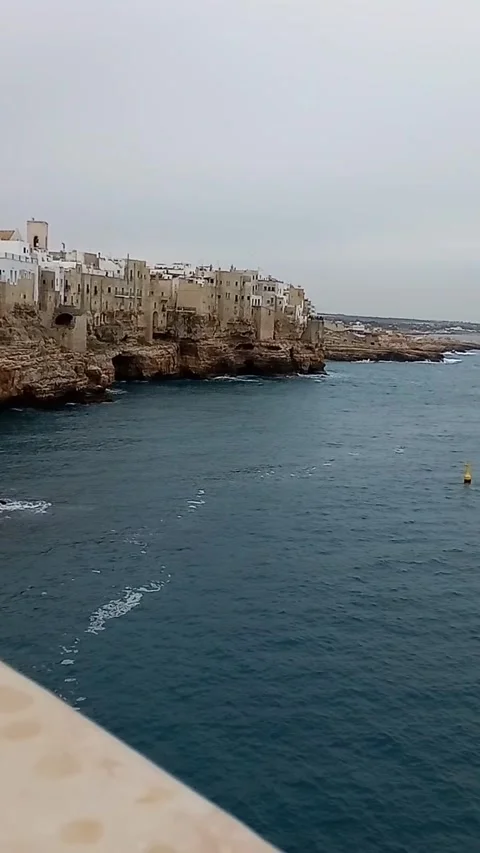 Landmark of Polignano Stock Footage 272139867