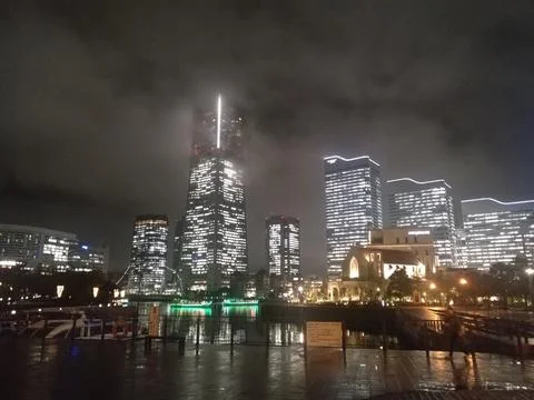 LandMark tower Foto stock