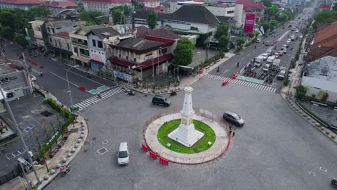 Landmark Yogyakarta Stock Footage 170610500
