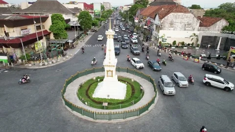 Landmark Yogyakarta Stock Footage 259589334